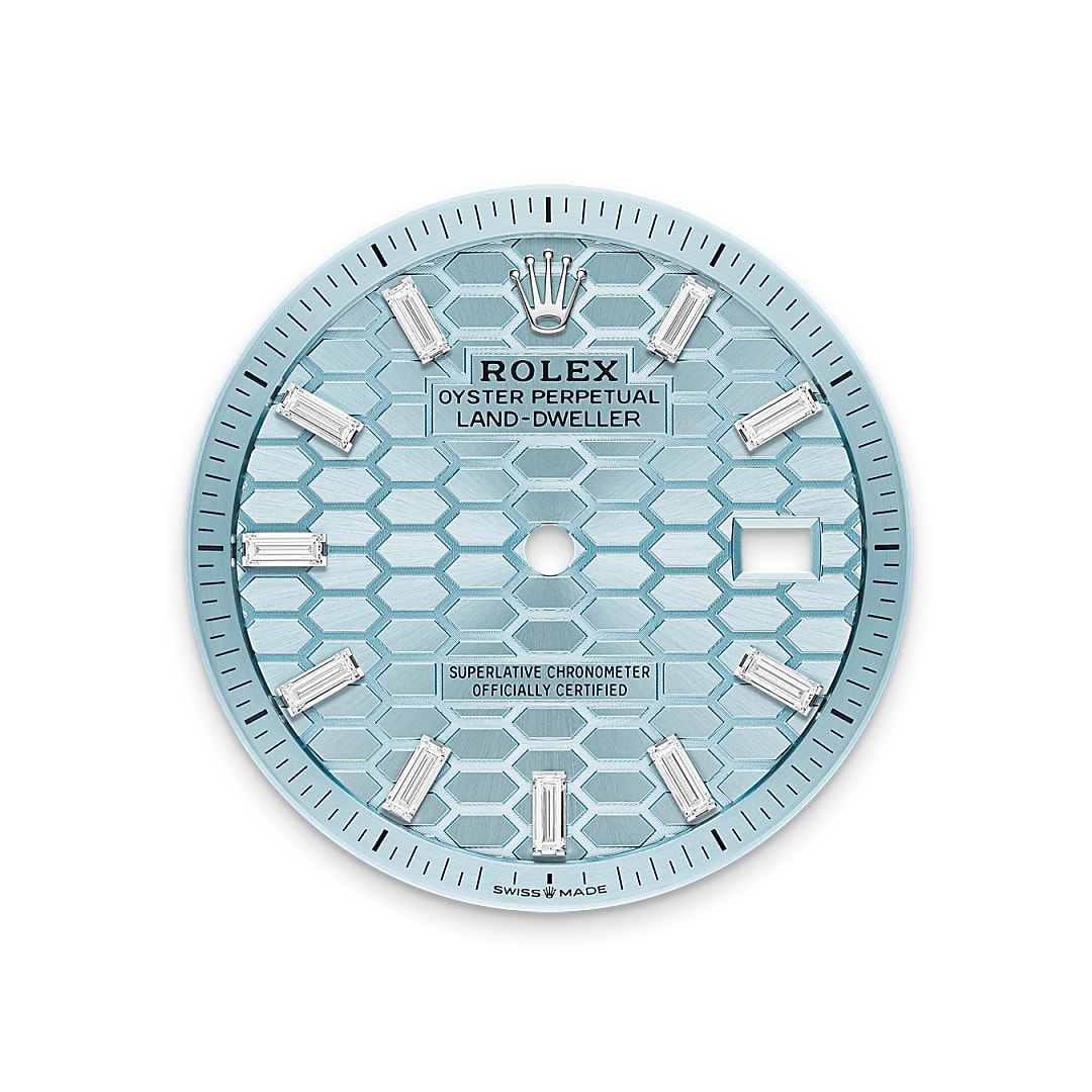 Rolex Land-Dweller腕錶鑽石及鉑金款，M127286TBR-0001 - 寶鴻堂鐘表