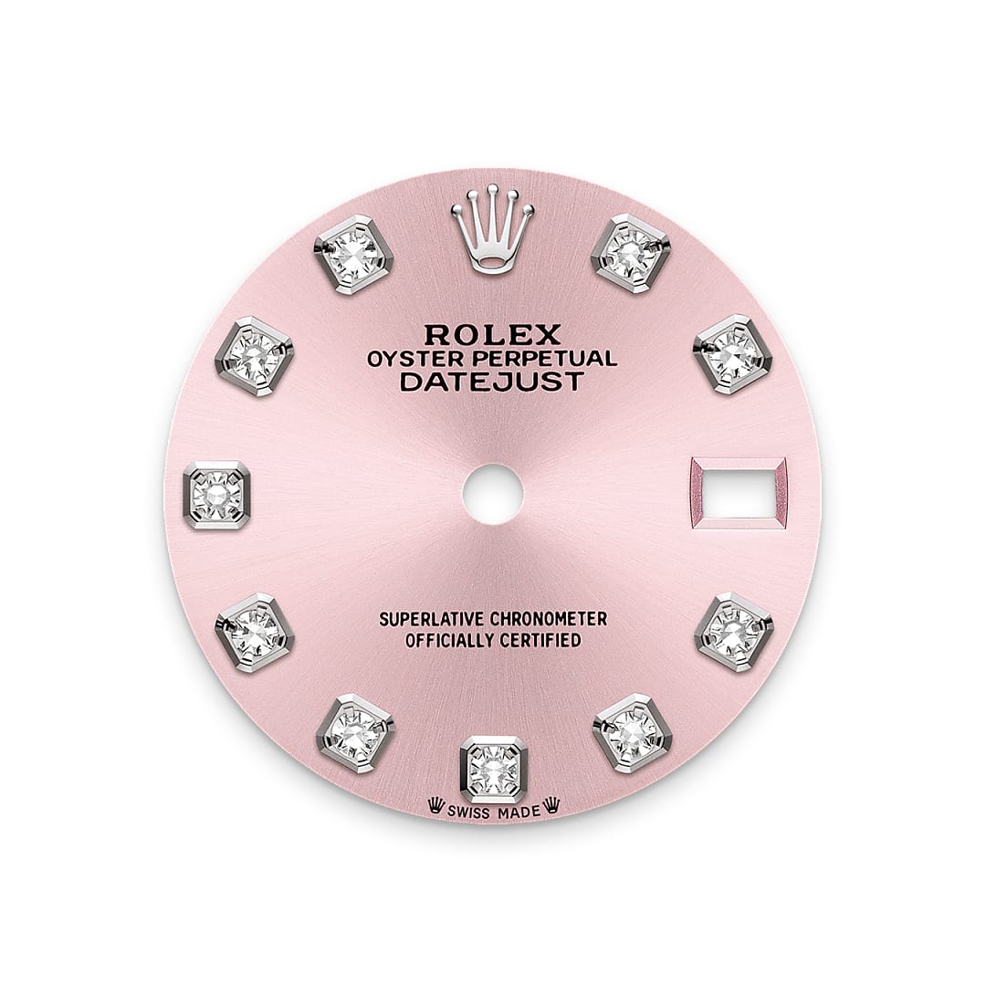 Rolex Lady-Datejust腕錶鑽石、白色黃金及蠔式鋼款，M279384RBR-0004 - 寶鴻堂鐘表