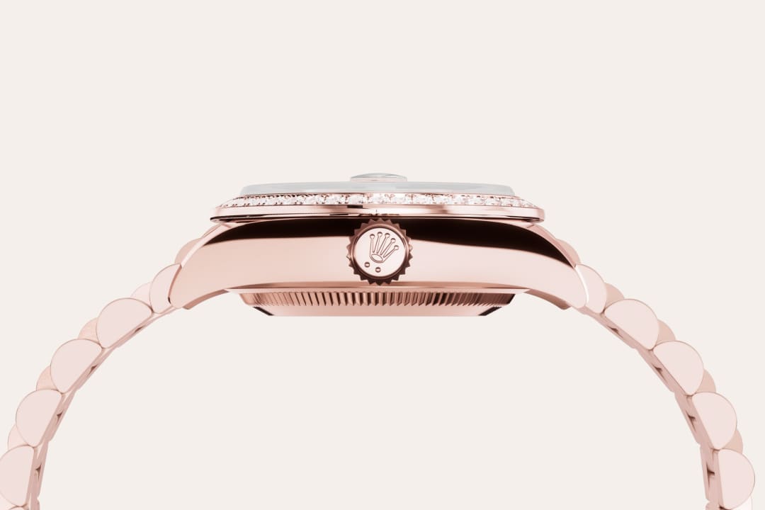 Rolex Lady-Datejust腕錶鑽石及永恒玫瑰金款，M279135RBR-0001 - 寶鴻堂鐘表