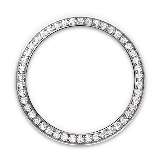 Rolex Lady-Datejust腕錶鑽石、白色黃金及蠔式鋼款，M279384RBR-0004 - 寶鴻堂鐘表