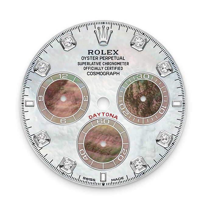 Rolex Cosmograph Daytona腕錶鑽石及白色黃金款，M126589RBR-0001 - 寶鴻堂鐘表