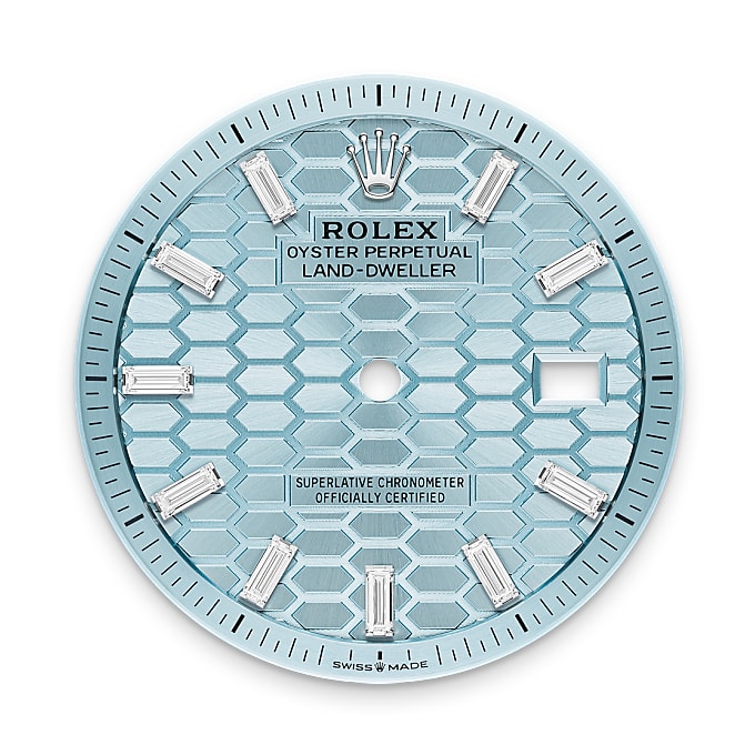 Rolex Land-Dweller腕錶鑽石及鉑金款，M127286TBR-0001 - 寶鴻堂鐘表