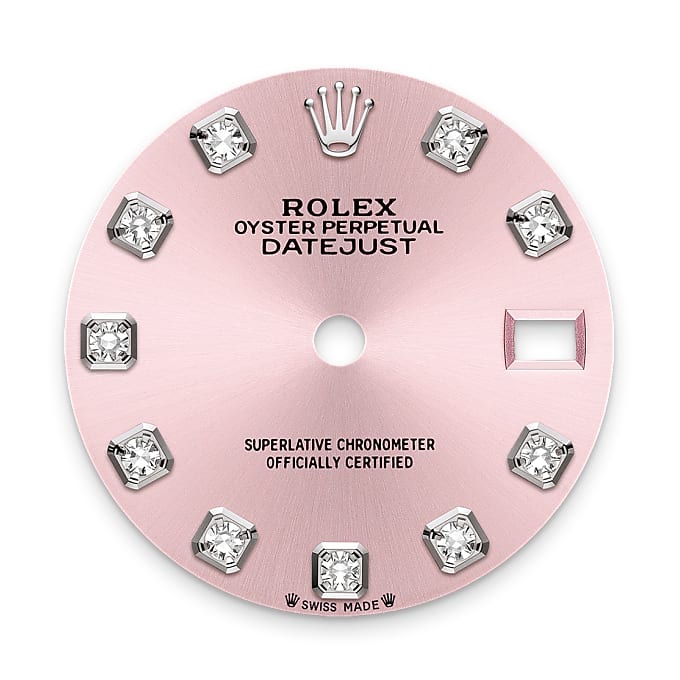 Rolex Lady-Datejust腕錶鑽石、白色黃金及蠔式鋼款，M279384RBR-0004 - 寶鴻堂鐘表