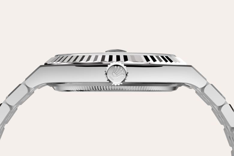 Rolex Land-Dweller腕錶白色黃金及蠔式鋼款，M127334-0001 - 寶鴻堂鐘表