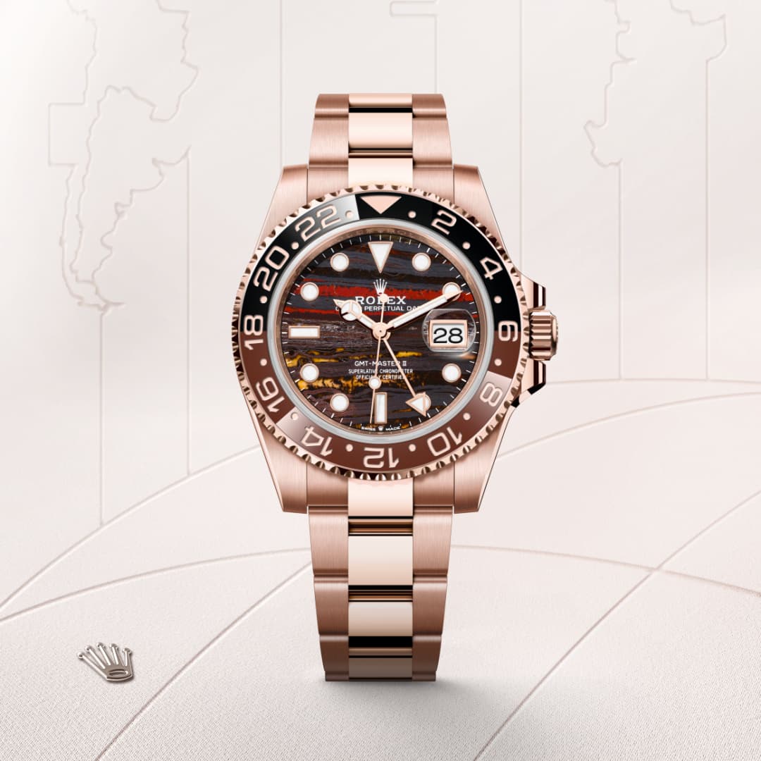 Rolex GMT-Master II腕錶永恒玫瑰金款，M126715CHNR-0002 - 寶鴻堂鐘表