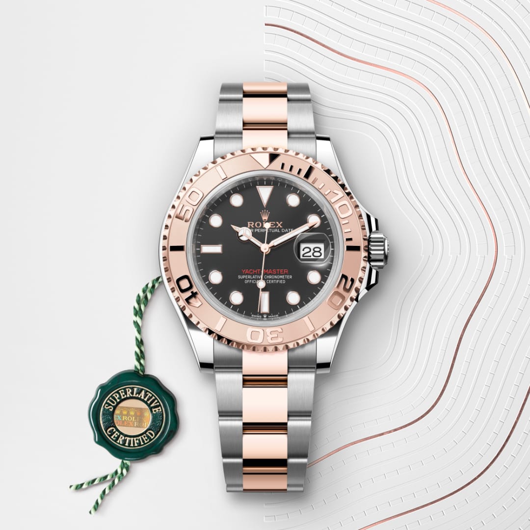 Rolex Yacht-Master腕錶永恒玫瑰金及蠔式鋼款，M126621-0002 - 寶鴻堂鐘表