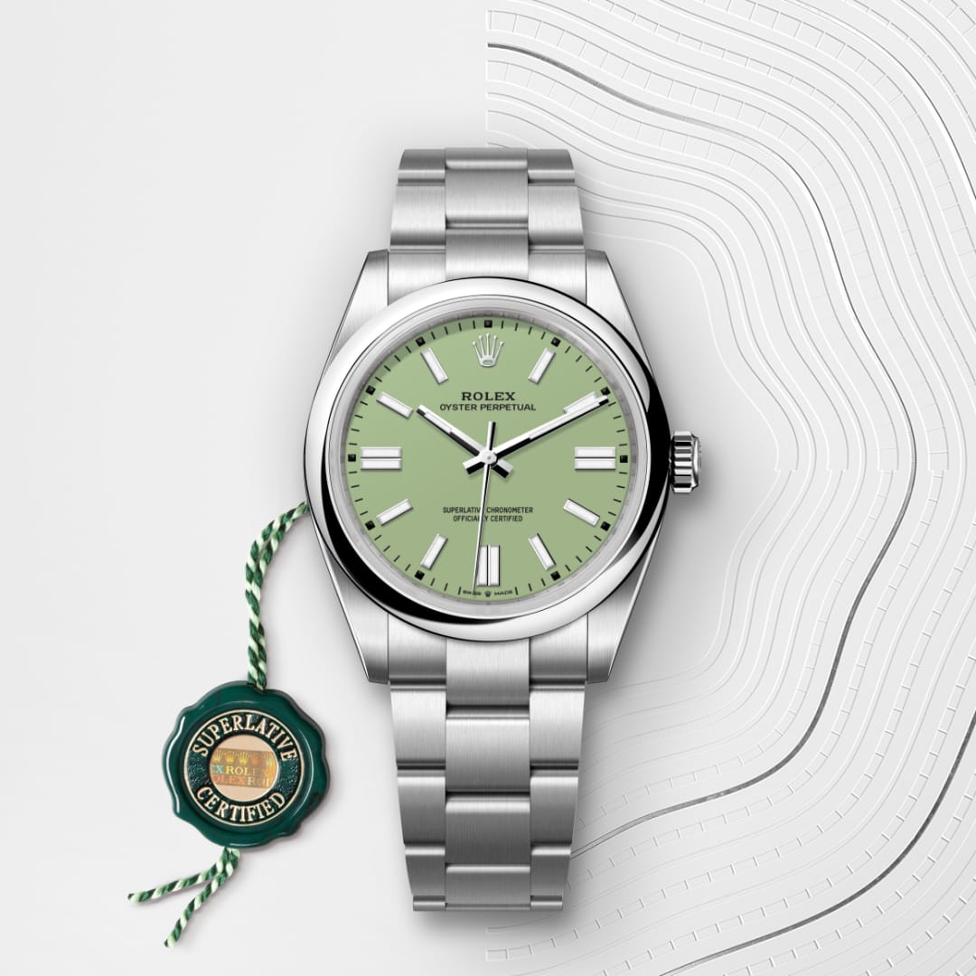 Rolex Oyster Perpetual腕錶蠔式鋼款，M134300-0006 - 寶鴻堂鐘表
