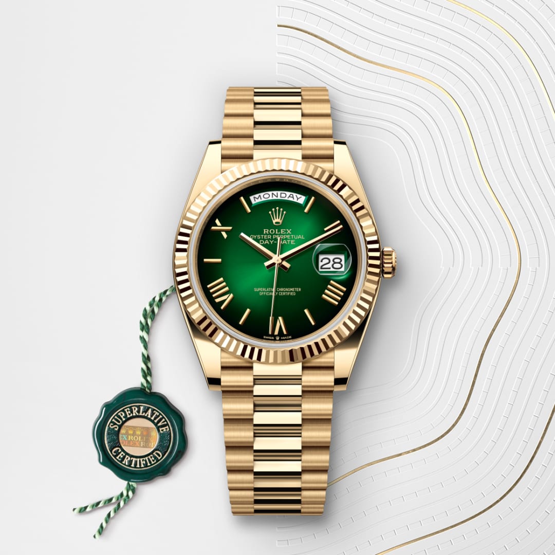 Rolex Day-Date腕錶黃金款，M228238-0069 - 寶鴻堂鐘表