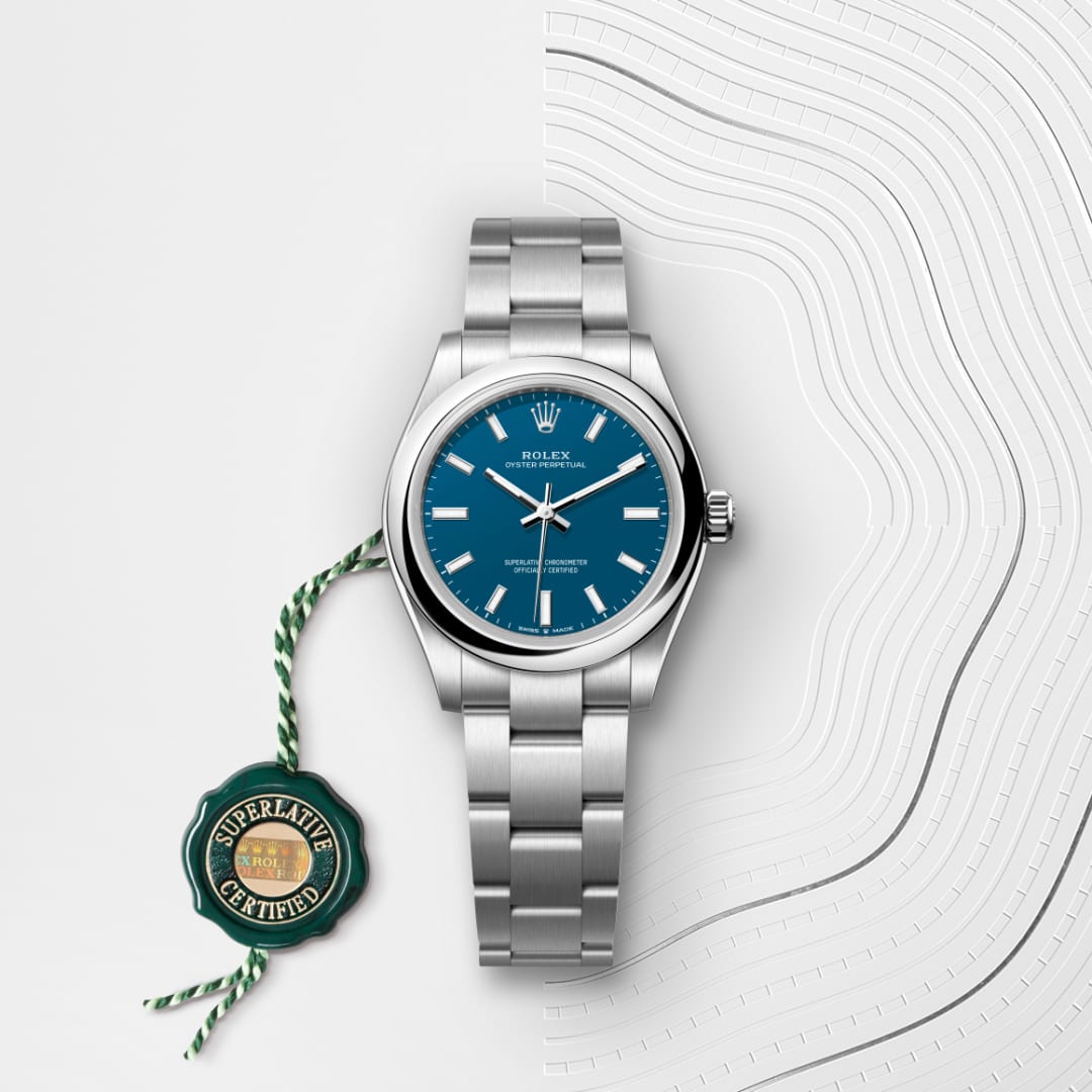 Rolex Oyster Perpetual腕錶蠔式鋼款，M277200-0017 - 寶鴻堂鐘表