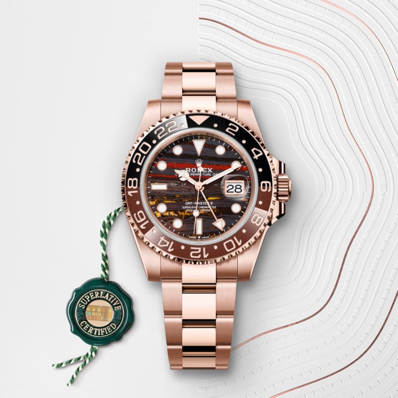 Rolex GMT-Master II腕錶永恒玫瑰金款，M126715CHNR-0002 - 寶鴻堂鐘表