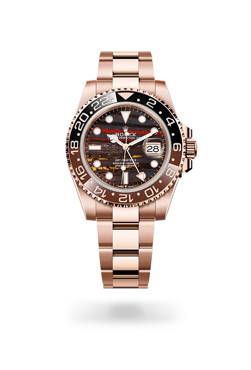 Rolex GMT-Master II腕錶永恒玫瑰金款，M126715CHNR-0002 - 寶鴻堂鐘表
