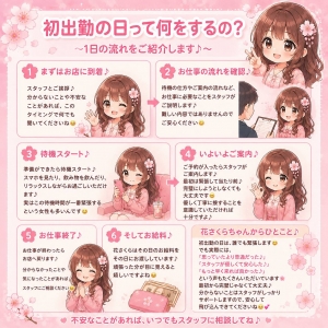 🌸初出勤の日って何をするの？🌸のアイキャッチ画像