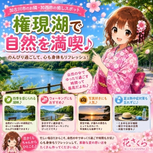 🌸権現湖で自然を満喫♪🌸のアイキャッチ画像