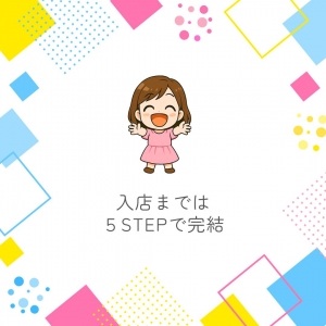 入店までの流れをご説明します(^^♪のアイキャッチ画像