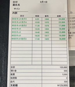 お給料明細を公開しちゃいます^^のアイキャッチ画像