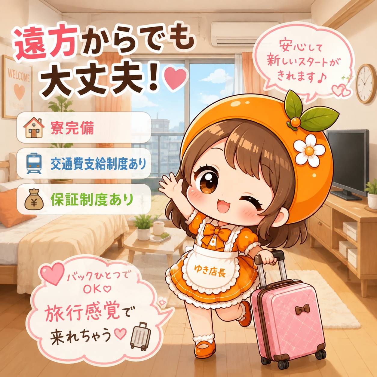 ?遠方からでも大丈夫♡一人で頑張らなくていいんです♪ 2026-10-07 19:41:05 | 出張アロマ アロマオレンジ店長ブログ
