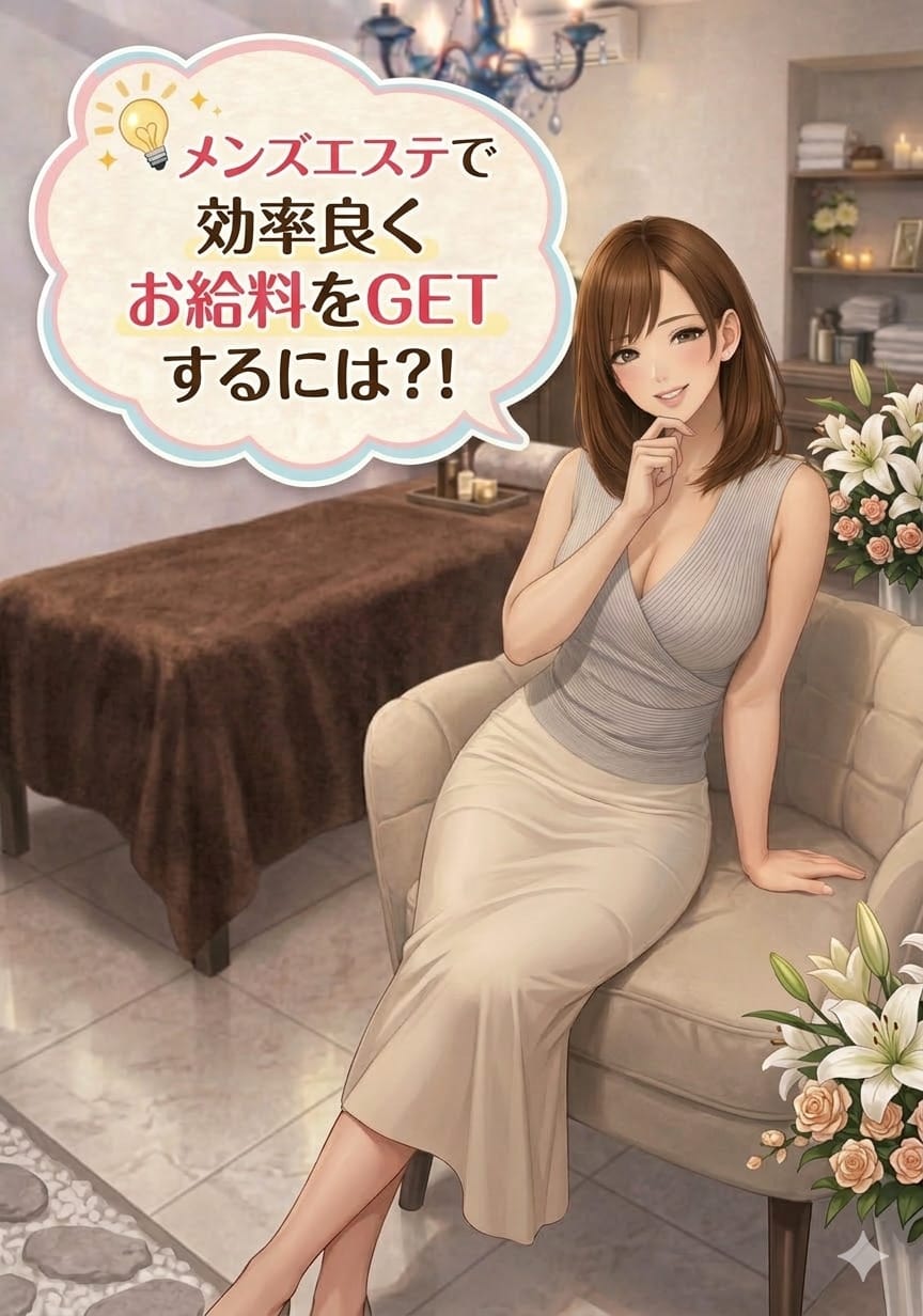 メンズエステって働きやすいの？隠れ家の場合♡ 2026-08-15 23:48:20 | 隠れ家店長ブログ