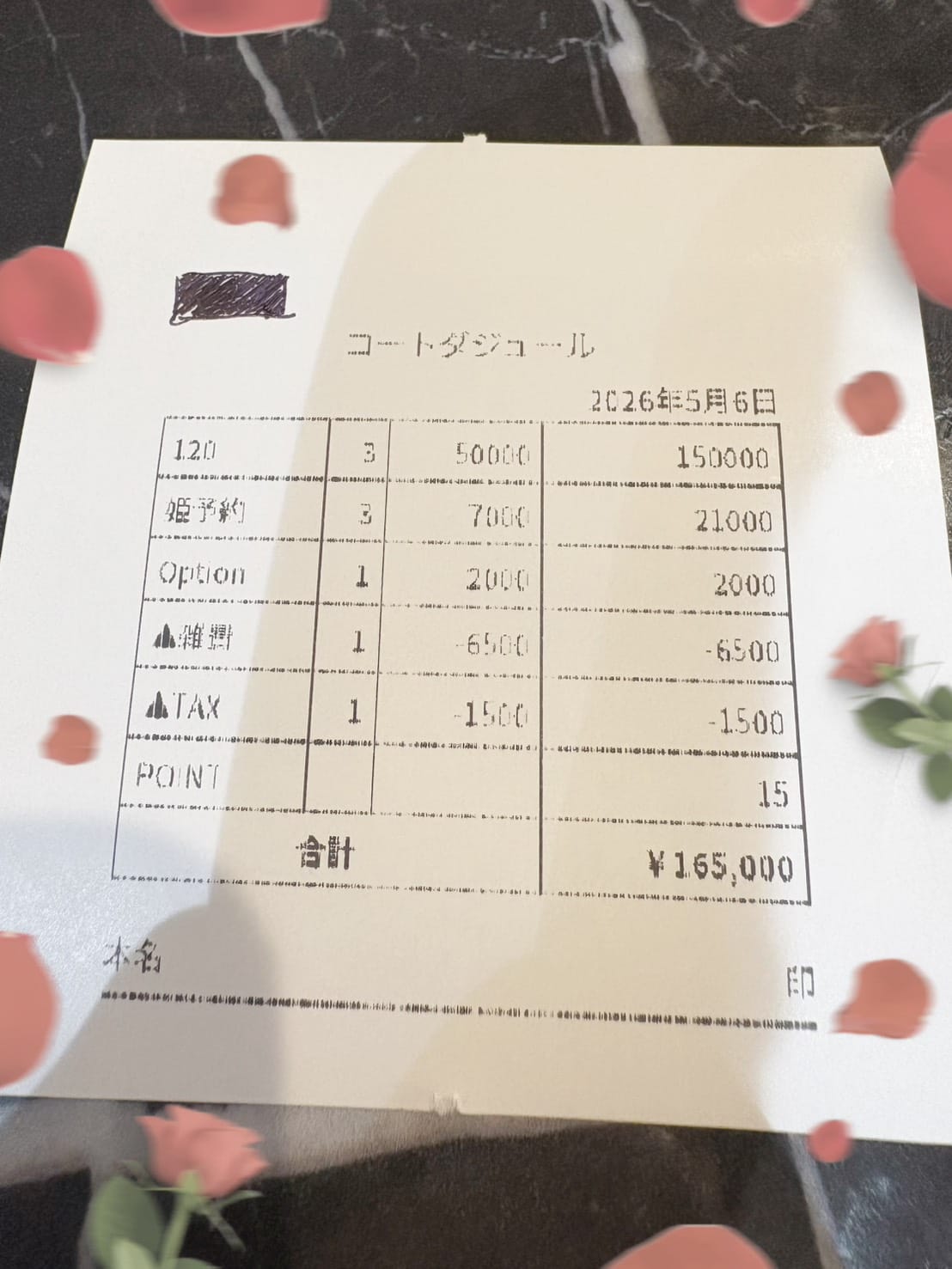 ✨キャストさんの稼ぎを紹介✨ 18:12 - 2026年05月06日 | コートダジュール店長ブログ