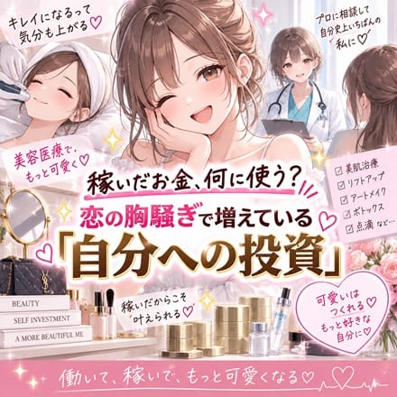 ☆恋の胸騒ぎは美意識の高い精鋭集団！稼いだお金で自分に投資するキャストたち 2026-09-10 17:57:43 | 恋の胸騒ぎ 今池店店長ブログ
