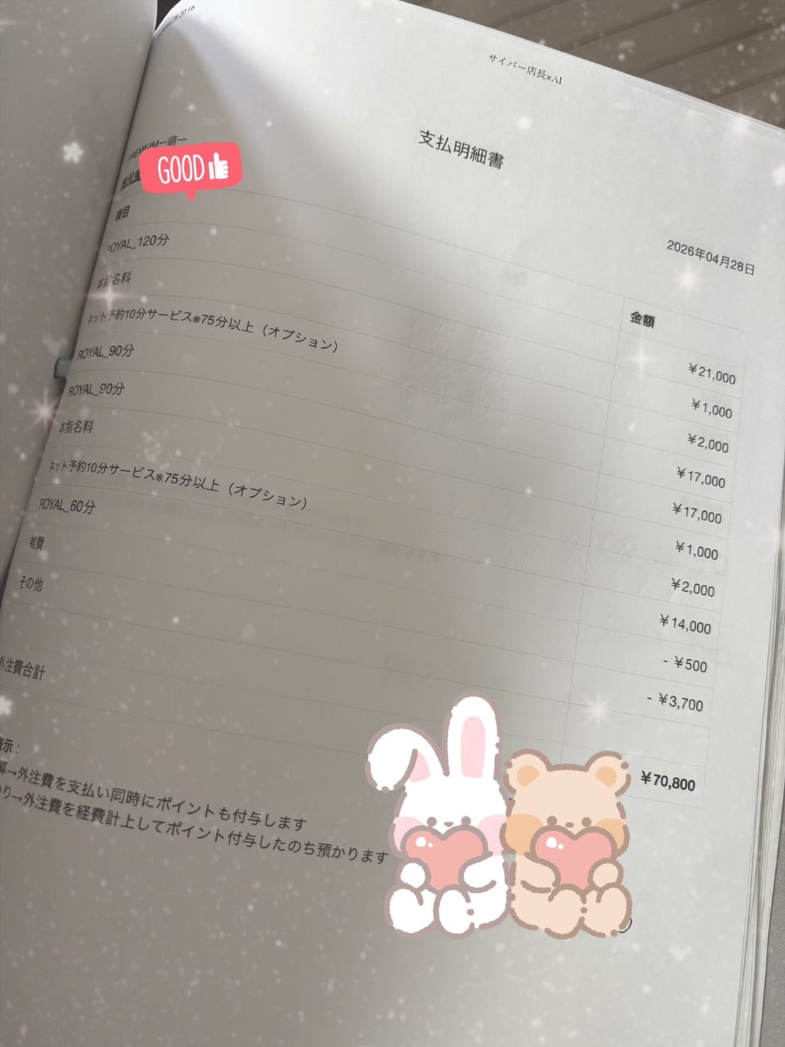 地元キャストさん6時間で7万円オーバー出ています✨ 22:00 - 2026年05月08日 | PREMIUMー萌ー店長ブログ
