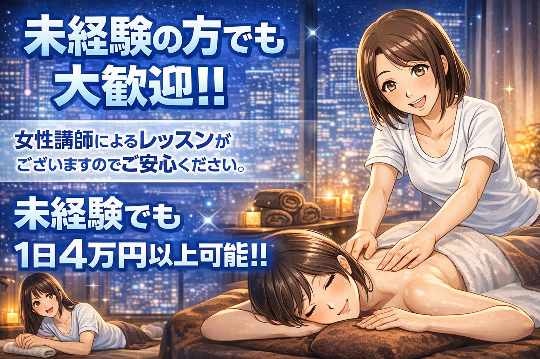 【未経験者さんへ】「私にもできるかな？」その不安、kiyoが丸ごと解消します！ 2026-07-17 14:47:19 | 京都出張メンズエステKiyoの部屋店長ブログ