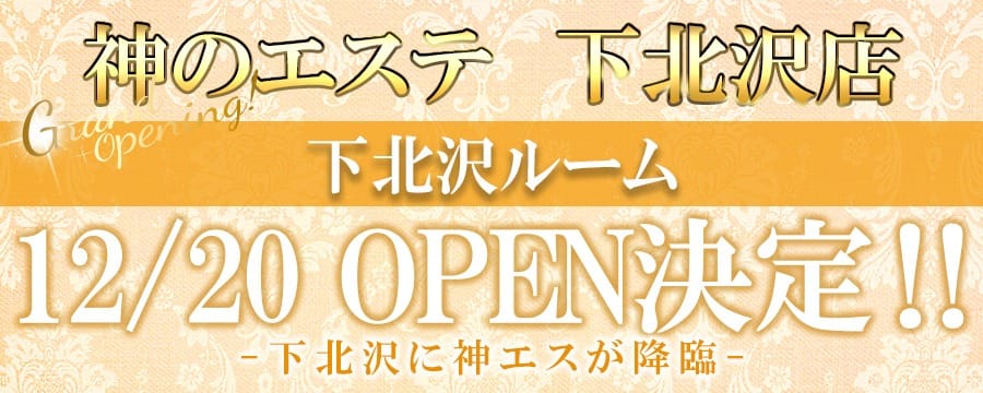 ルーム増設につき、絶賛セラピストさん大急募中（未経験も大歓迎） 2025-11-09 14:58:20 | 神のエステ 下北沢店店長ブログ