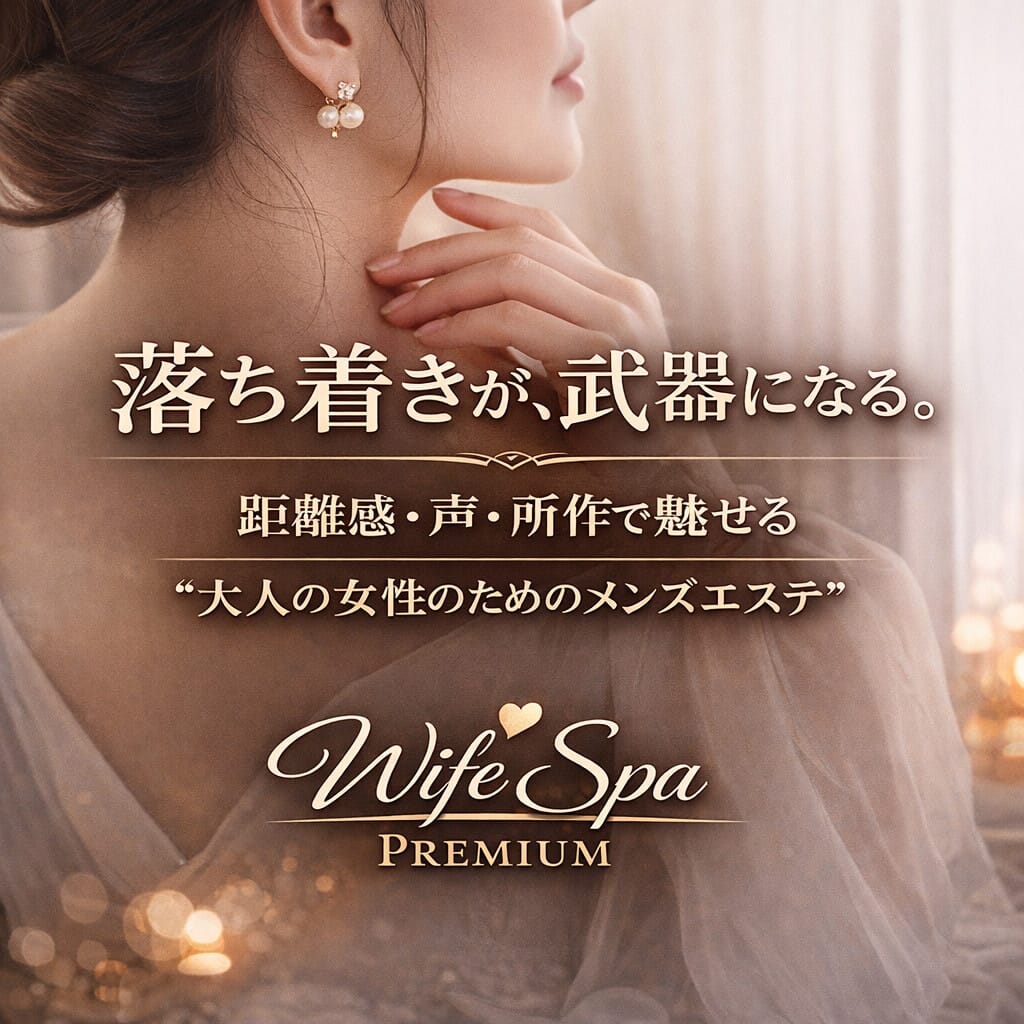 “大人の余裕”と“品のある距離感” 2026-04-11 16:03:18 | ワイフスパ「2度ご堪能いただけます」店長ブログ