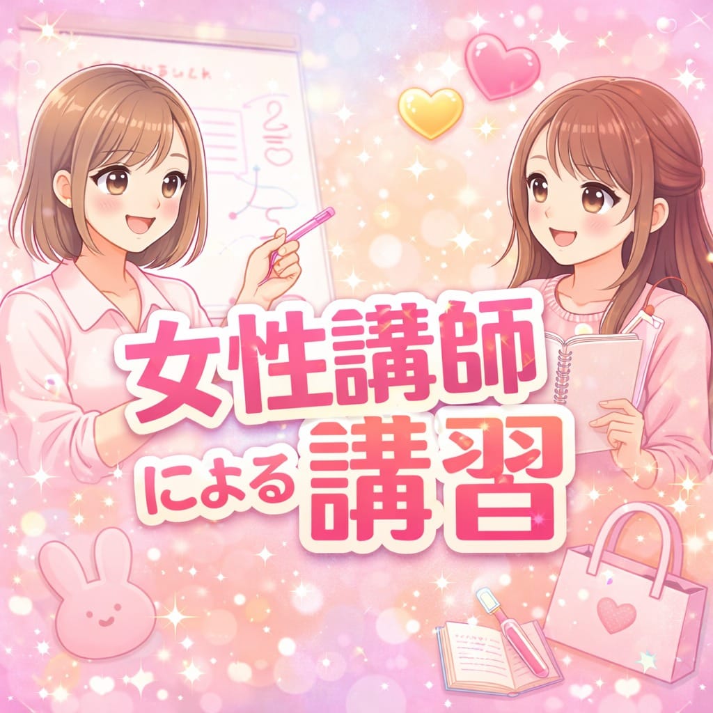 女性講師による講習って、どんな感じ？ 2026-09-12 20:02:35 | YOASOBI広島店長ブログ
