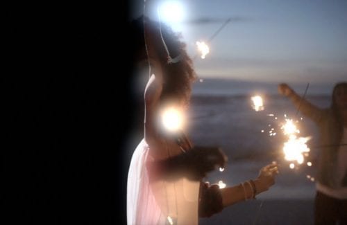 Right to Left Narrow Glow