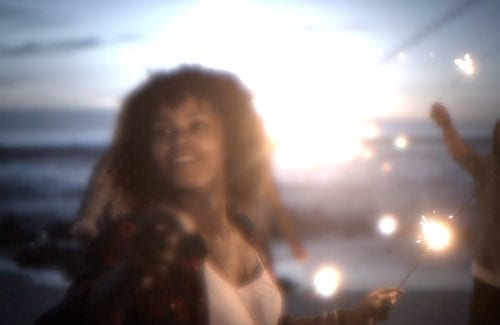 Top Down Gradient Mask Warm