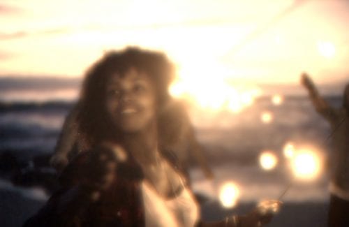 Shimmering Electric Fire