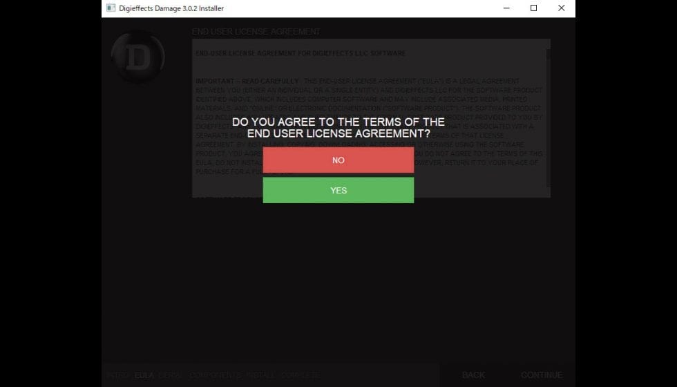 Digieffects社製品インストール方法:Step 4