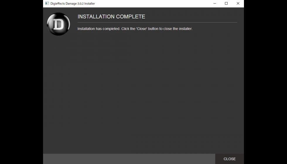Digieffects社製品インストール方法:Step 3