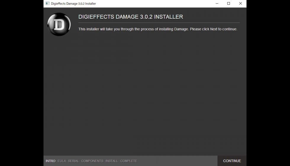 Digieffects社製品インストール方法:Step 1