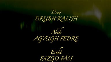 Rolling Actors Credits 02