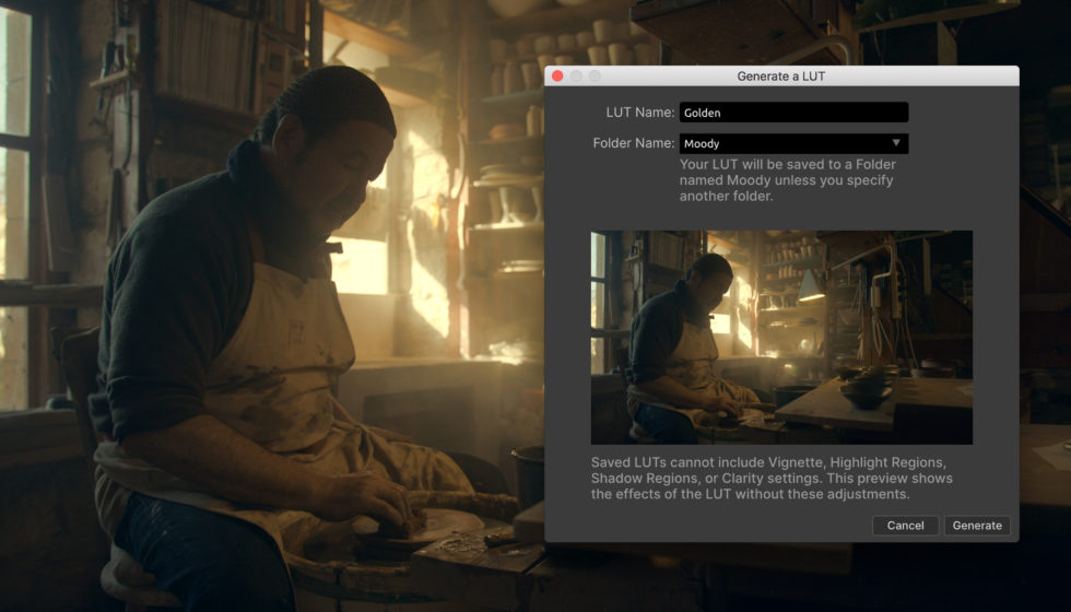 Colorista-Generate-LUT