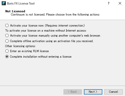 インストール方法:Step 5