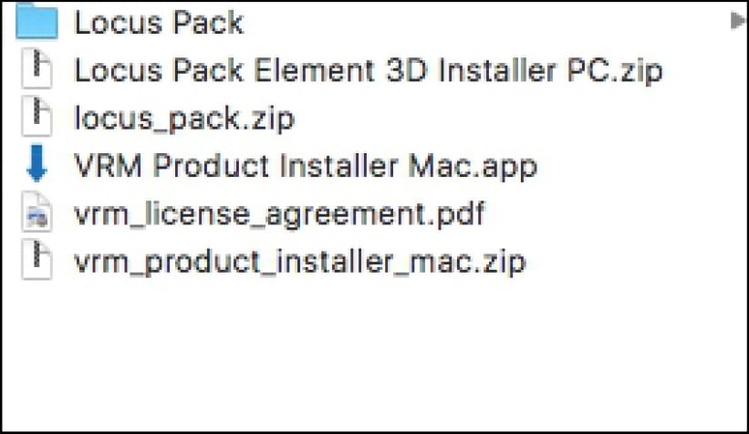 Video Real Media 社製品インストール方法 Mac：Step 1