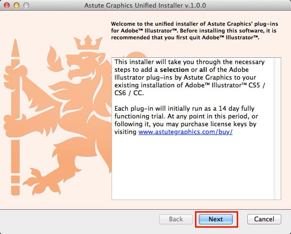 Astute Graphics社製品 アンインストール方法:Step 4