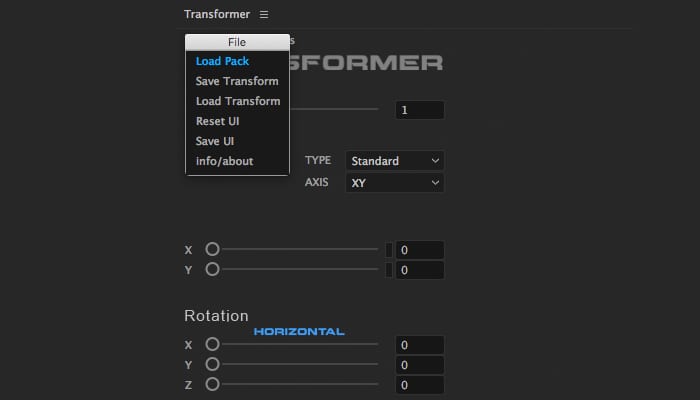 Transformer 2 プリセットインストール方法：Step 1