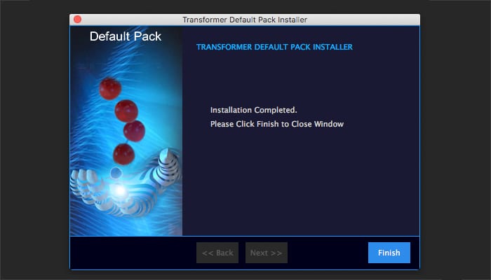 Transformer 2 プリセットインストール方法：Step 4