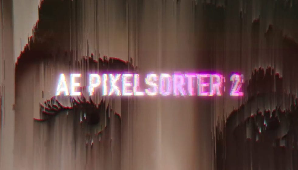 AE Pixel Sorter 2 発売