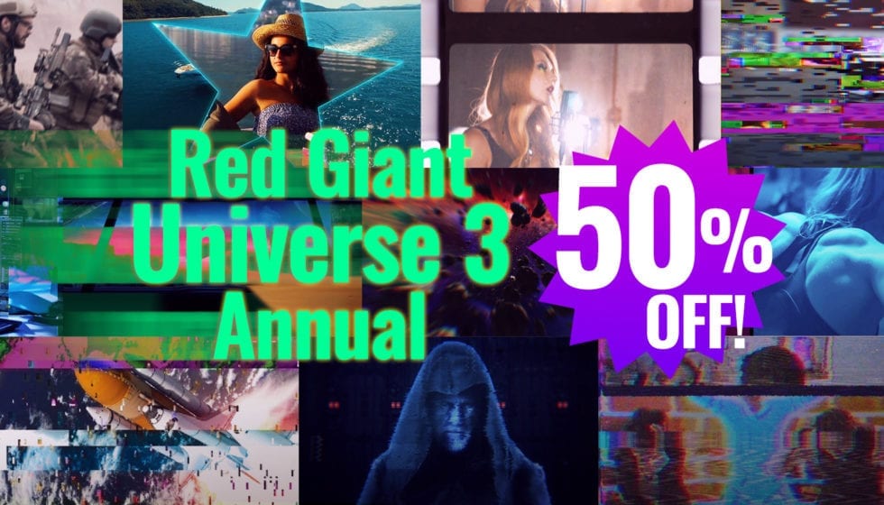 Red Giant Universe Flash Sale