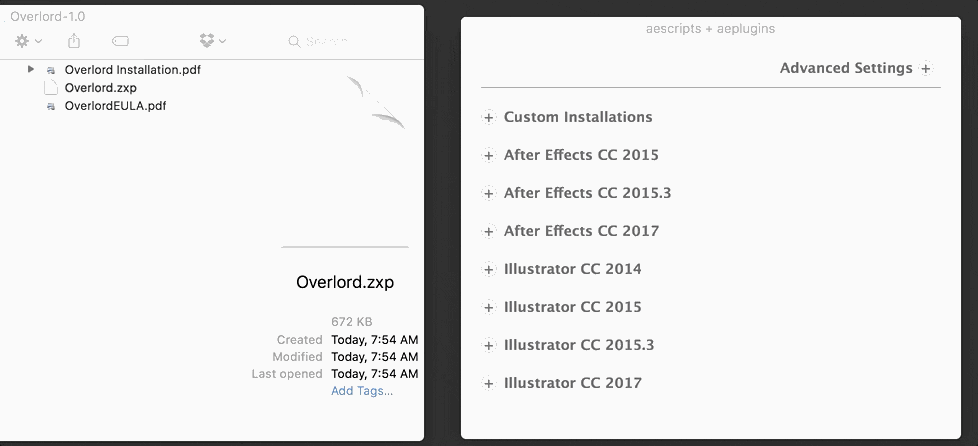 Overload (v1) インストール：Step 2