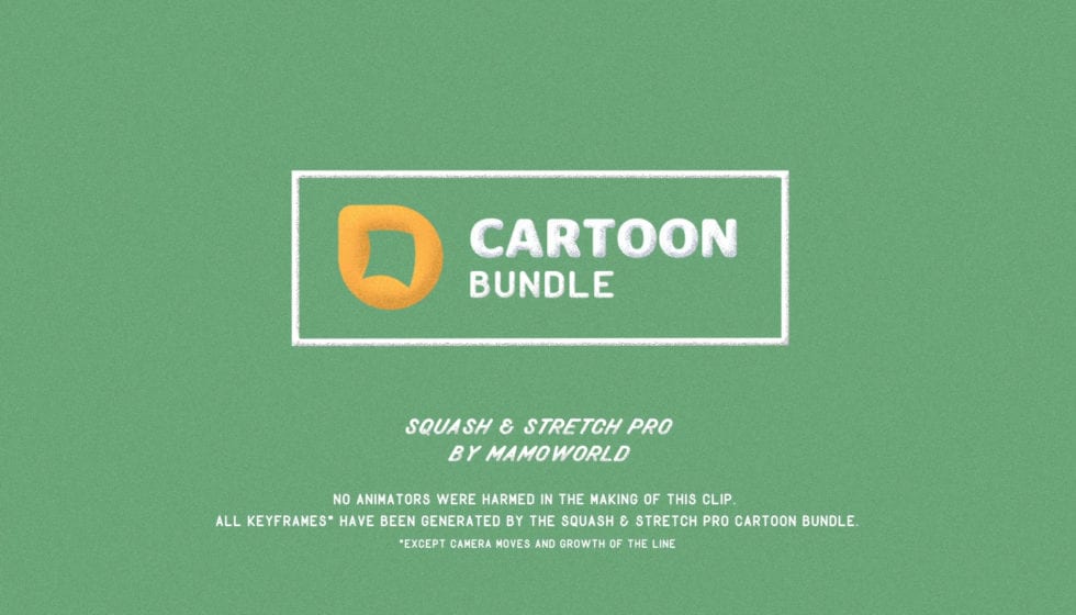 Cartoon Bundle for Squash & Stretch Pro 発売
