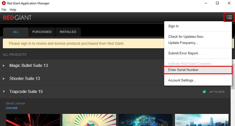 ライセンス認証方法:Step 6