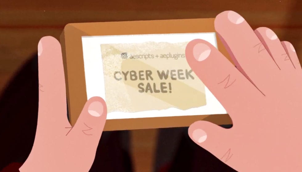 aescripts Cyber Week Sale 2019 開催
