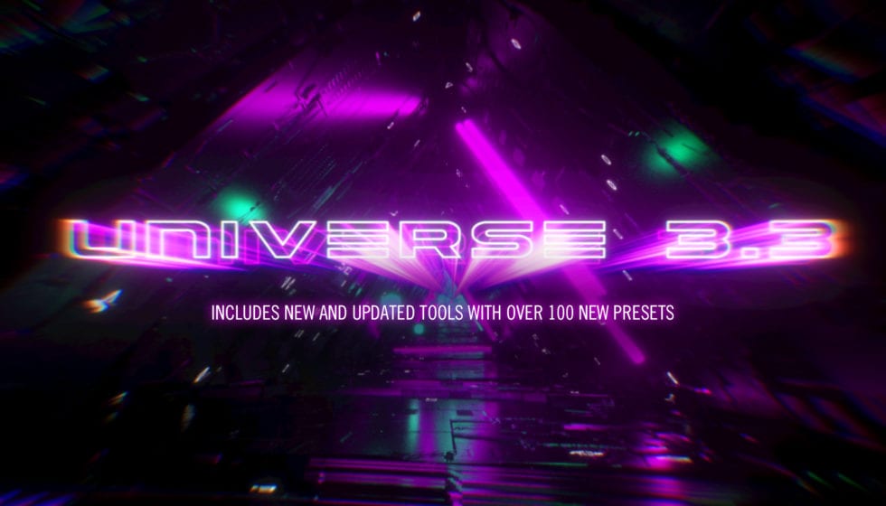 Red Giant Universe 3.3 リリース