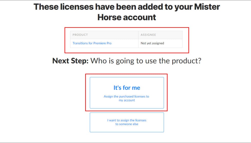 ライセンスの仮登録 & 本登録方法：Step 6