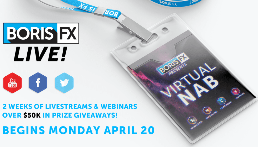 Boris FX社、Boris FX Virtual NAB 開催を発表